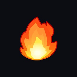 Логотип VPN Огонь VPN